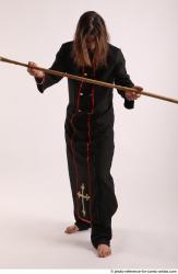 JAKUB STANDING POSE WITH SPEAR